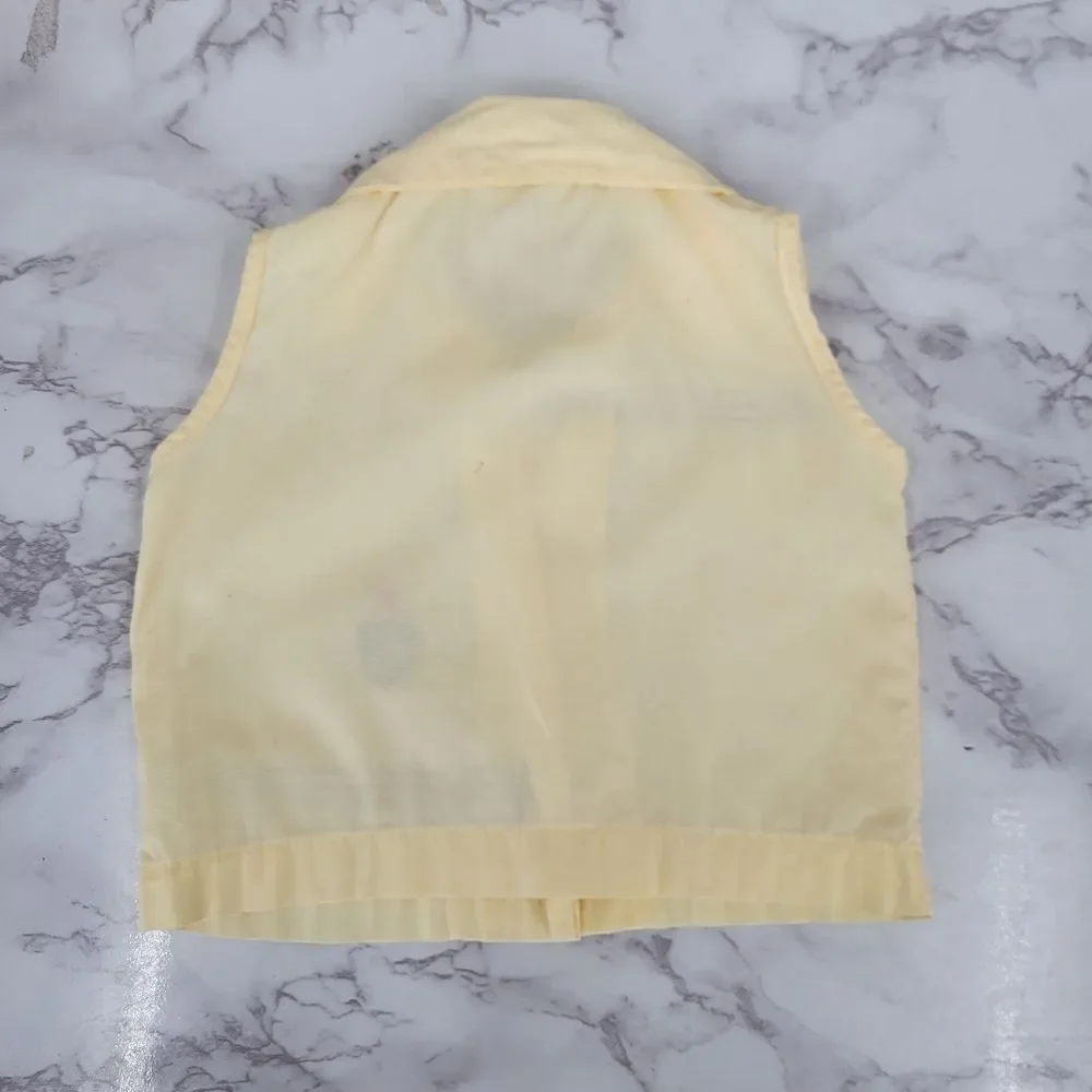 Vintage Baby Tank Top Diaper Cover Bottoms Nautical Summer Outfit Matching Set